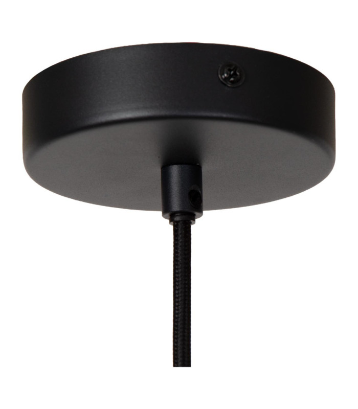 Lucide THULINE - Pendant light - Ø 45 cm - 1xE27 - Light Wood Look - Essential-5