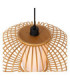 Lucide THULINE - Pendant light - Ø 60 cm - 1xE27 - Light Wood Look - Essential-6