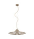 Lucide ELLIS - Pendant light - Ø 50 cm - 1xE27 - Taupe - Essential-2