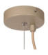 Lucide ELLIS - Pendant light - Ø 50 cm - 1xE27 - Taupe - Essential-7