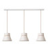 Lucide SCARLET - Pendant light - 3xE27 - Cream - Essential-2