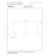 Lucide SCARLET - Pendant light - 3xE27 - Cream - Essential-7