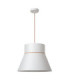 Lucide SCARLET - Pendant light - 1xE27 - Cream - Essential-2