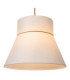 Lucide SCARLET - Pendant light - 1xE27 - Cream - Essential-3