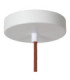 Lucide SCARLET - Pendant light - 1xE27 - Cream - Essential-5