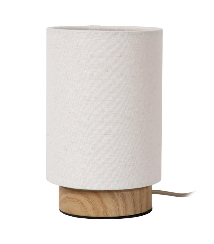 Lucide ALBANE - Table lamp - Ø 12 cm - 1xE14 - Light Wood Look - Essential-2