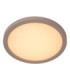 Lucide RINUS - Flush ceiling light Bathroom - Ø 19 cm - LED - CCT - 1x9.5W 2200K/3000K - IP44 - Opal - Essential-1