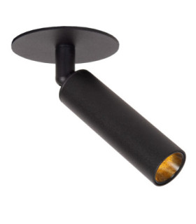 Lucide KEONI - Ceiling spotlight - Ø 8 cm - LED - 1xG9 - Black - Essential-1