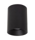 Lucide GERTI - Ceiling spotlight - Ø 8 cm - 1xGU10 (MR16) - Interchangeable rings included - Black - Essential-2