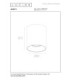 Lucide GERTI - Ceiling spotlight - Ø 8 cm - 1xGU10 (MR16) - Coffee - Essential-5