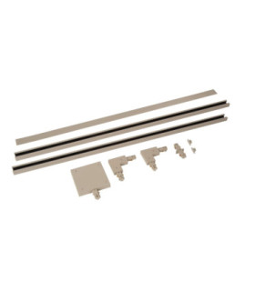 Lucide TRACK Starter set - 1-circuit Track lighting system - 2 meters - Taupe