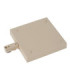 Lucide TRACK Power supply - 1-circuit Track lighting system - Single/Double - Taupe (Extension)