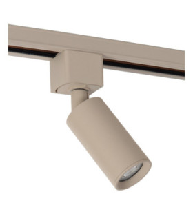 Lucide TRACK RITMO Track spot - 1-circuit Track lighting system - 1xGU10/MR11 - Taupe (Extension)-2