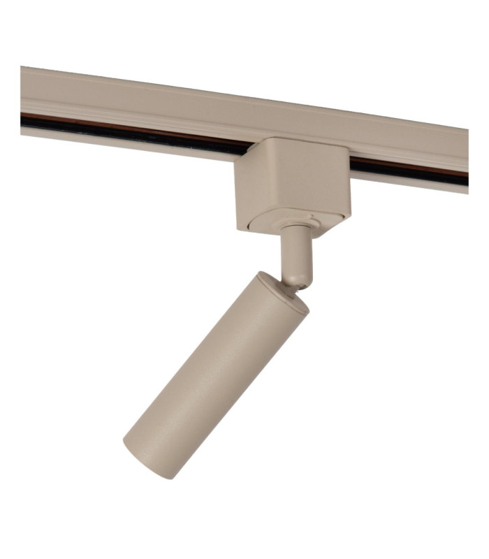 Lucide TRACK KEONI Track spot - 1-circuit Track lighting system - 1xG9- Taupe(Extension)-3