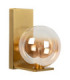 Lucide GISELA - Wall light - LED Dim. - 1x5.8W 2700K - With replaceable LED module - Amber - Premium-2