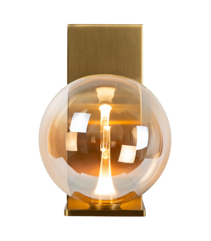 Lucide GISELA - Wall light - LED Dim. - 1x5.8W 2700K - With replaceable LED module - Amber - Premium-3