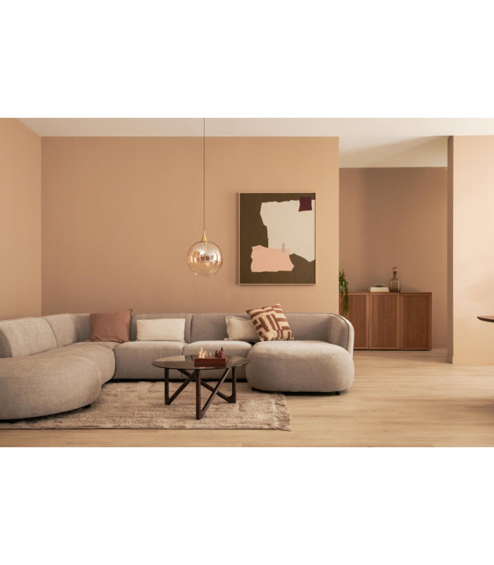 Lucide GISELA - Pendant light - Ø 30 cm - LED Dim. - 1x9.4W 2700K - Amber - Premium-5