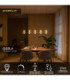 Lucide GISELA - Pendant light - LED Dim. - 5x4W 2700K - With replaceable LED module - Amber - Premium-3
