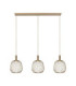 Lucide ESTEREL - Pendant light - 3xGU10 (MR11) - Taupe - Essential-1