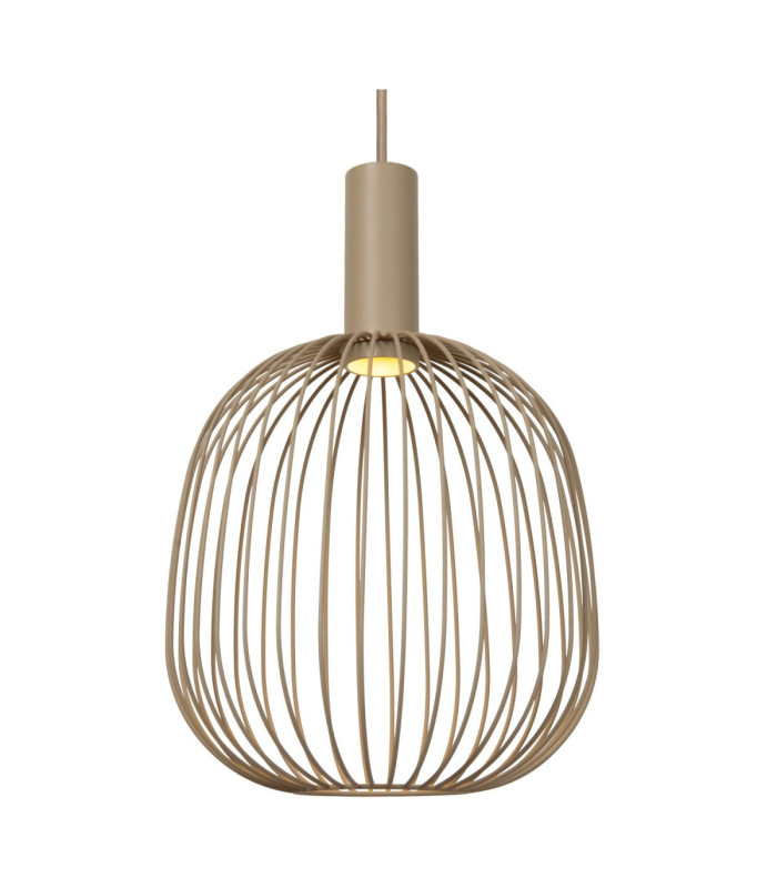 Lucide ESTEREL - Pendant light - 3xGU10 (MR11) - Taupe - Essential-4