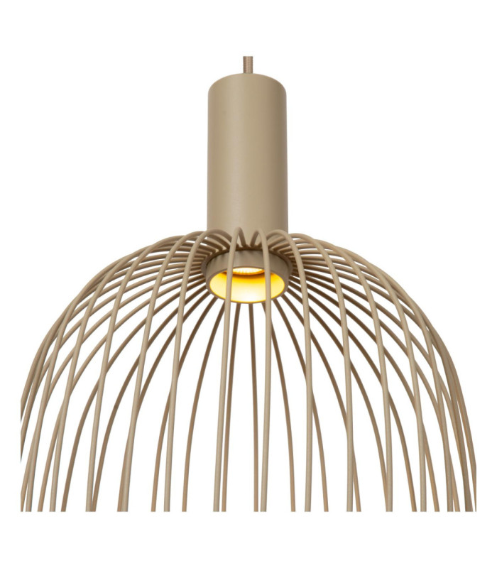 Lucide ESTEREL - Pendant light - 3xGU10 (MR11) - Taupe - Essential-5