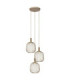Lucide ESTEREL - Pendant light - 3xGU10 (MR11) - Taupe - Essential-1