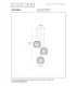 Lucide ESTEREL - Pendant light - 3xGU10 (MR11) - Taupe - Essential-9