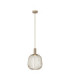 Lucide ESTEREL - Pendant light - Ø 25 cm - 1xGU10 (MR11) - Taupe - Essential-1