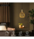 Lucide ESTEREL - Pendant light - Ø 25 cm - 1xGU10 (MR11) - Taupe - Essential-3