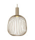 Lucide ESTEREL - Pendant light - Ø 25 cm - 1xGU10 (MR11) - Taupe - Essential-5