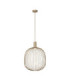 Lucide ESTEREL - Pendant light - Ø 40 cm - 1xGU10 (MR16) - Taupe - Essential-1
