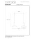 Lucide GRANTHAM - Pendant light - 2xE27 - Coffee - Essential-7