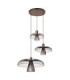 Lucide NIGELLA - Pendant light - Ø 76 cm - 3xGU10 (MR16) - Coffee - Essential-2