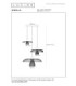 Lucide NIGELLA - Pendant light - Ø 76 cm - 3xGU10 (MR16) - Coffee - Essential-5