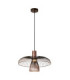 Lucide NIGELLA - Pendant light - Ø 40.5 cm - 1xGU10 (MR16) - Coffee - Essential-1