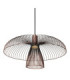 Lucide NIGELLA - Pendant light - Ø 60 cm - 1xGU10 (MR16) - Coffee - Essential-3