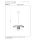 Lucide NIGELLA - Pendant light - Ø 60 cm - 1xGU10 (MR16) - Coffee - Essential-5