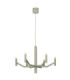 Lucide WELLINGTON - Pendant light - Ø 60 cm - LED Dim. - G9 - 2700K - Taupe - Vibes-1