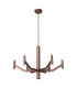 Lucide WELLINGTON - Pendant light - Ø 60 cm - LED Dim. - G9 - 2700K - Coffee - Vibes-2