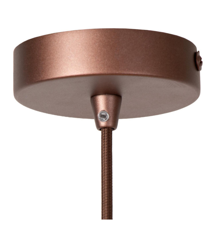 Lucide WELLINGTON - Pendant light - Ø 60 cm - LED Dim. - G9 - 2700K - Coffee - Vibes-5