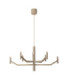 Lucide WELLINGTON - Pendant light - Ø 80 cm - LED Dim. - G9 - 2700K - Taupe - Vibes-2