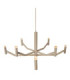 Lucide WELLINGTON - Pendant light - Ø 80 cm - LED Dim. - G9 - 2700K - Taupe - Vibes-3