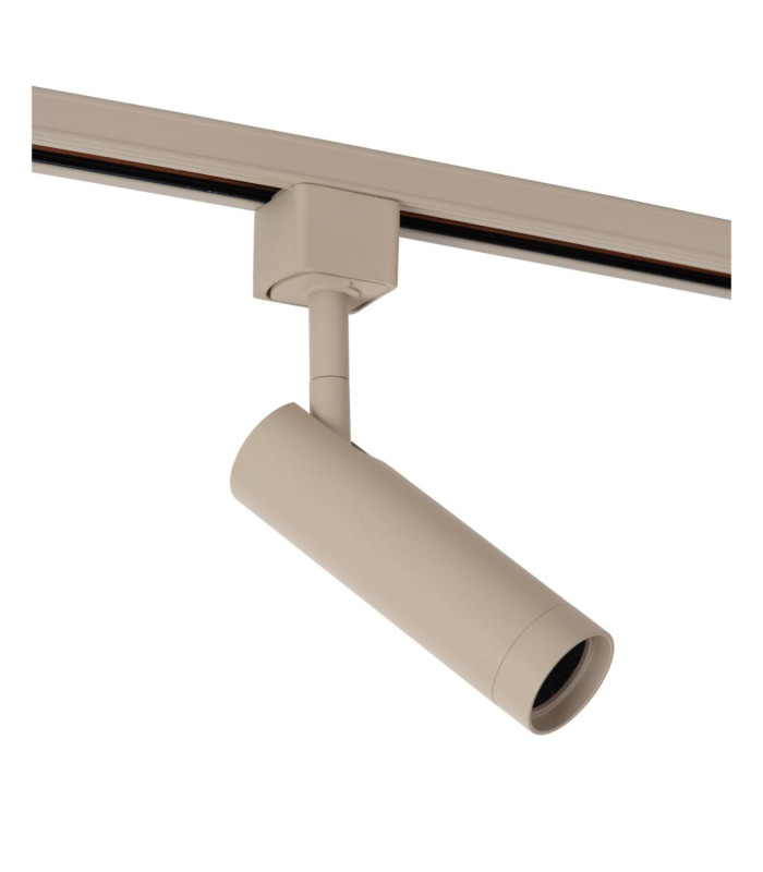 Lucide TRACK GRADO Track spot - 1-circuit Track lighting system - 1xGU10(MR11) - Taupe (Extension)-2