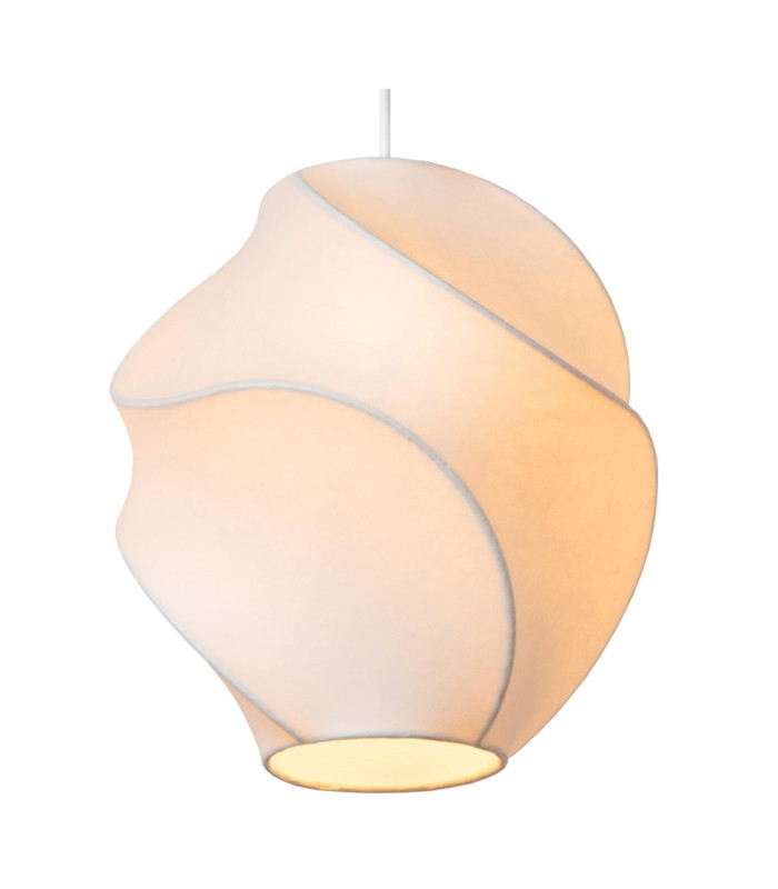 Lucide LA VAGUE - Pendant light - 4xE27 - White - Essential-3