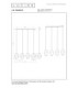 Lucide LA VAGUE - Pendant light - 4xE27 - White - Essential-6