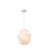 Lucide LA VAGUE - Pendant light - Ø 25 cm - 1xE27 - White - Essential-1