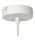 Lucide LA VAGUE - Pendant light - Ø 25 cm - 1xE27 - White - Essential-4