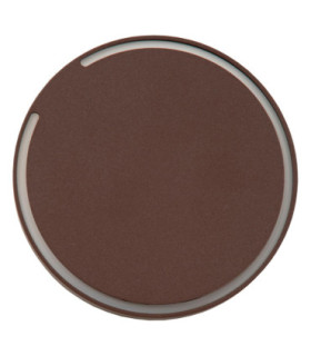 Lucide FINISTER - Wall light Indoor/Outdoor - Ø 13 cm - LED - 1x6W 2700K - IP54 - Rust Brown - Essential-2