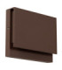 Lucide LOMAR - Wall light Indoor/Outdoor - LED - 1x6W 2700K - IP54 - Rust Brown - Essential-2