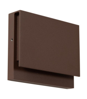 Lucide LOMAR - Wall light Indoor/Outdoor - LED - 1x6W 2700K - IP54 - Rust Brown - Essential-2